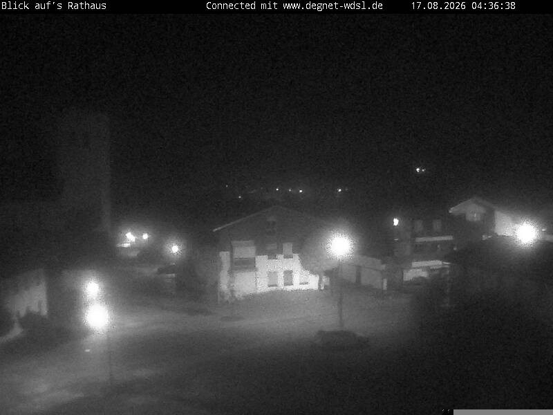 Archiv Foto Webcam Hunderdorf - Blick auf Pfarrkirche St. Nikolaus