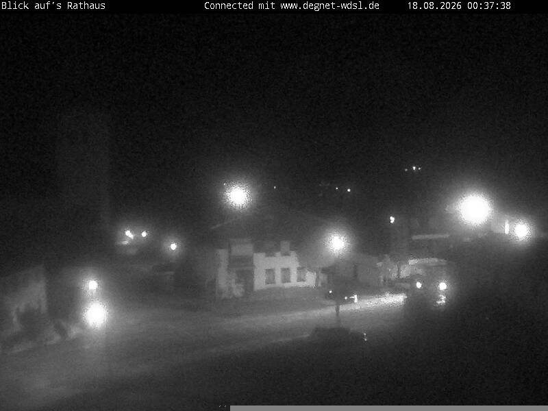 Archiv Foto Webcam Hunderdorf - Blick auf Pfarrkirche St. Nikolaus