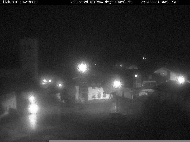 Archiv Foto Webcam Hunderdorf - Blick auf Pfarrkirche St. Nikolaus