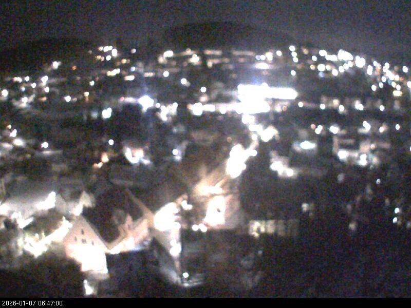 Archiv Foto Webcam Blick auf Falkenstein (Cham)