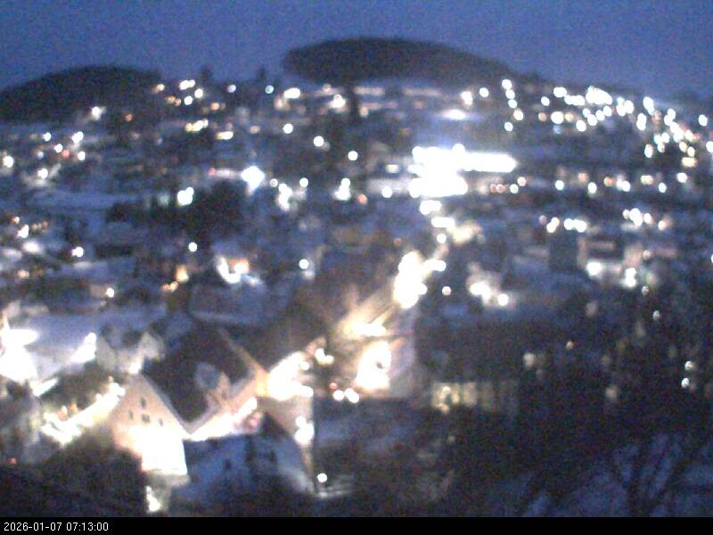 Archiv Foto Webcam Blick auf Falkenstein (Cham)
