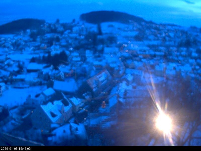 Archiv Foto Webcam Blick auf Falkenstein (Cham)