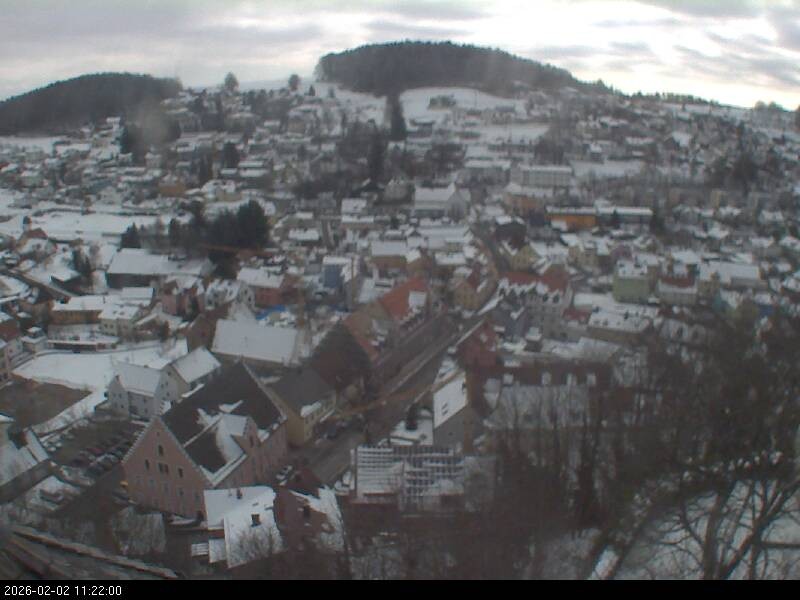 Archived image Webcam Village Falkenstein