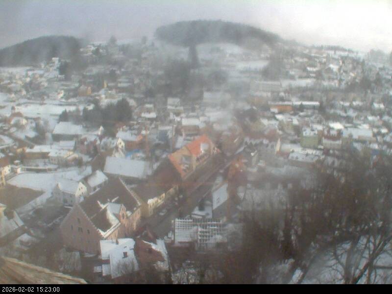 Archiv Foto Webcam Blick auf Falkenstein (Cham)