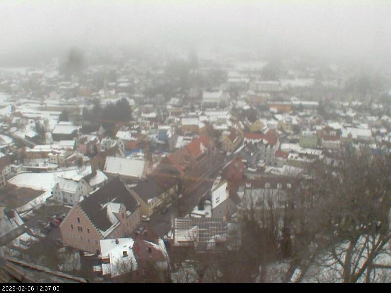 Archiv Foto Webcam Blick auf Falkenstein (Cham)