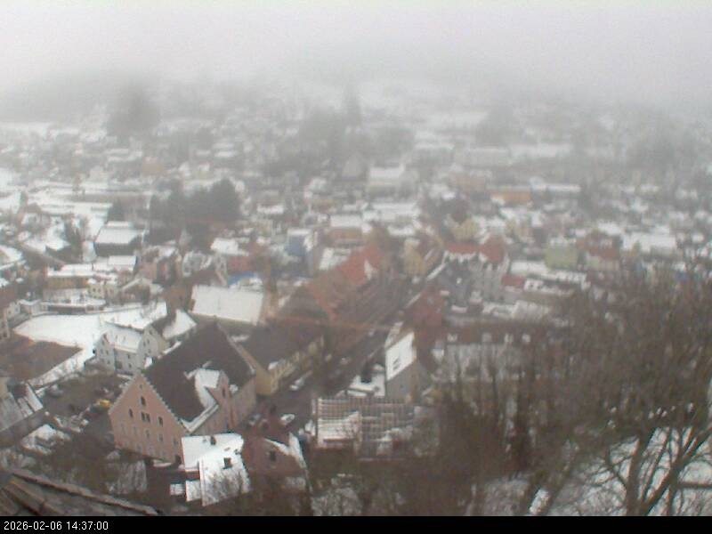 Archiv Foto Webcam Blick auf Falkenstein (Cham)