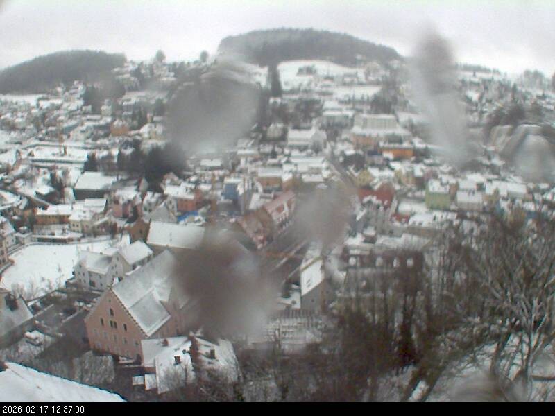 Archiv Foto Webcam Blick auf Falkenstein (Cham)