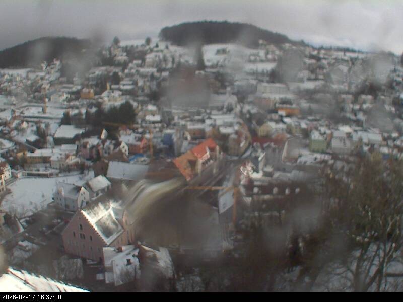 Archiv Foto Webcam Blick auf Falkenstein (Cham)