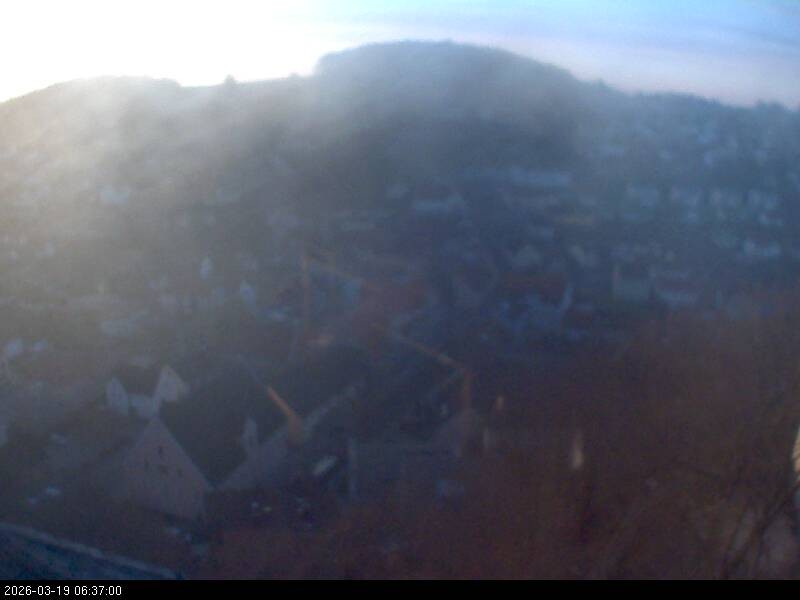 Archiv Foto Webcam Blick auf Falkenstein (Cham)