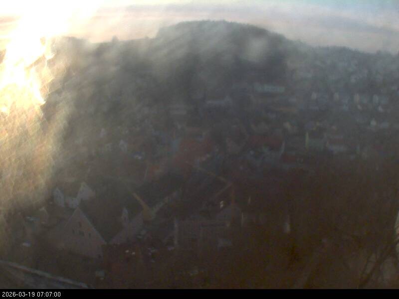 Archiv Foto Webcam Blick auf Falkenstein (Cham)