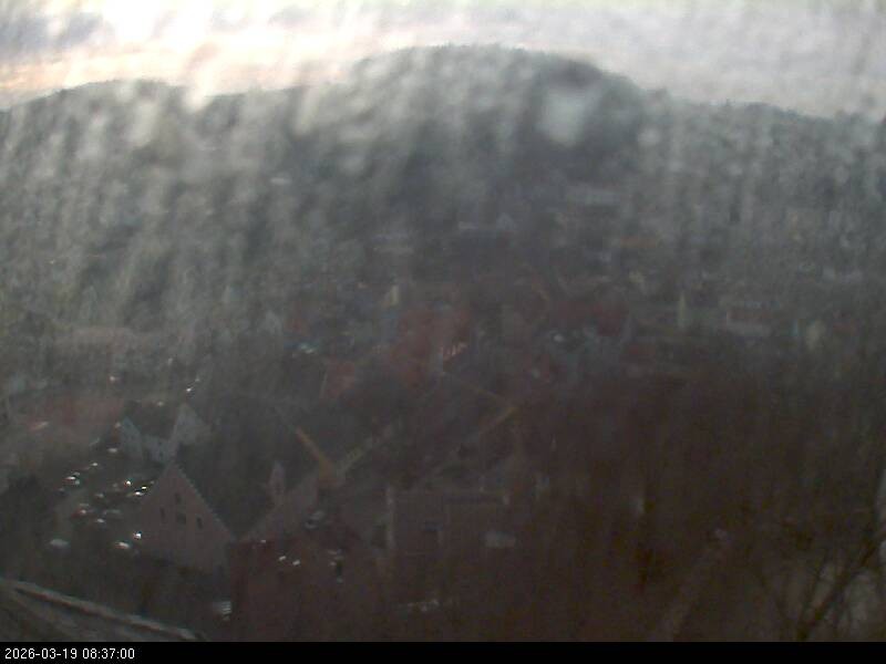 Archiv Foto Webcam Blick auf Falkenstein (Cham)