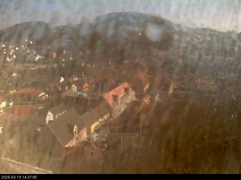 Archiv Foto Webcam Blick auf Falkenstein (Cham)