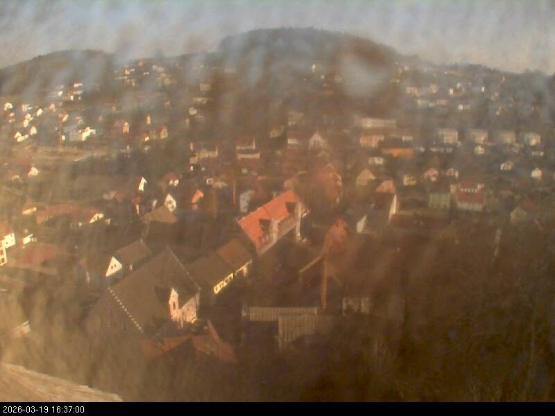 Archiv Foto Webcam Blick auf Falkenstein (Cham)