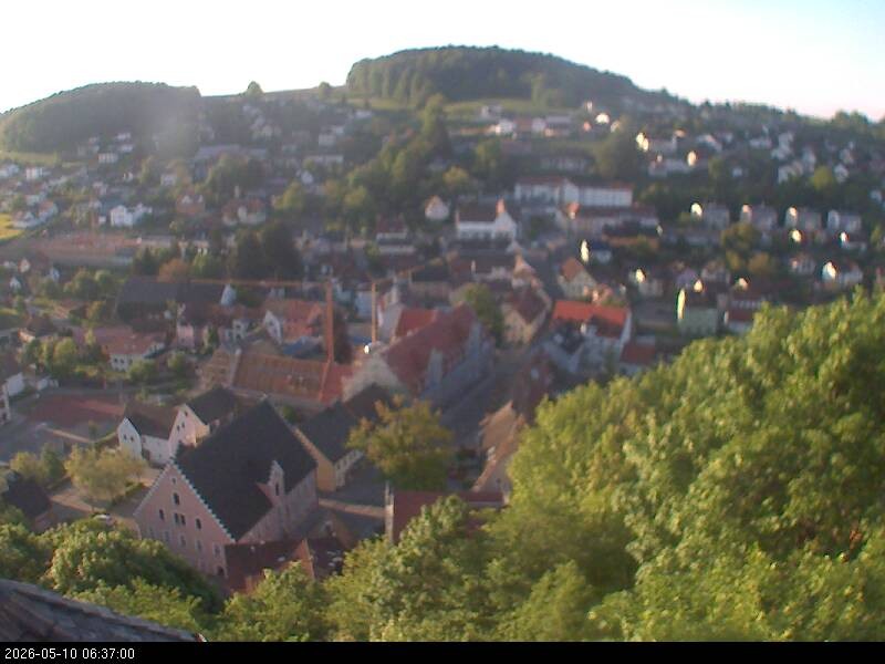 Archiv Foto Webcam Blick auf Falkenstein (Cham)