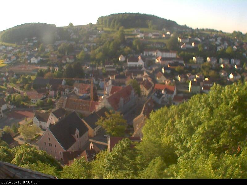 Archiv Foto Webcam Blick auf Falkenstein (Cham)
