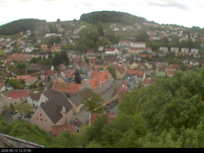 Archiv Foto Webcam Blick auf Falkenstein (Cham)