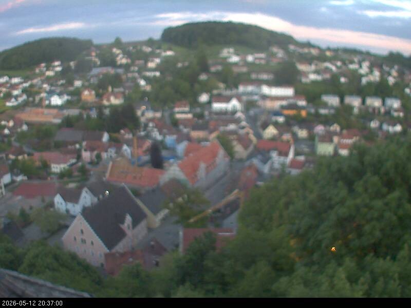 Archiv Foto Webcam Blick auf Falkenstein (Cham)