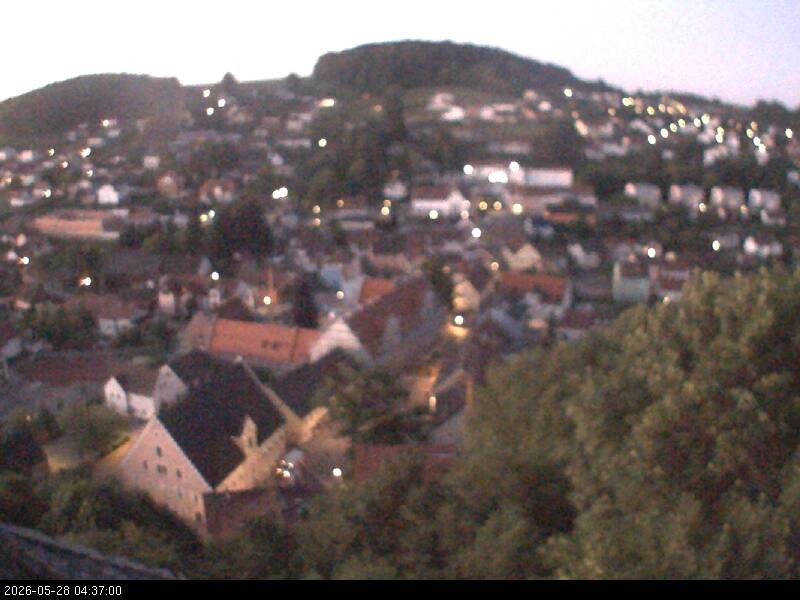 Archiv Foto Webcam Blick auf Falkenstein (Cham)