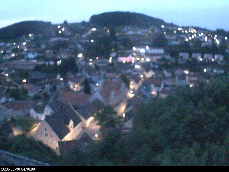 Archiv Foto Webcam Blick auf Falkenstein (Cham)