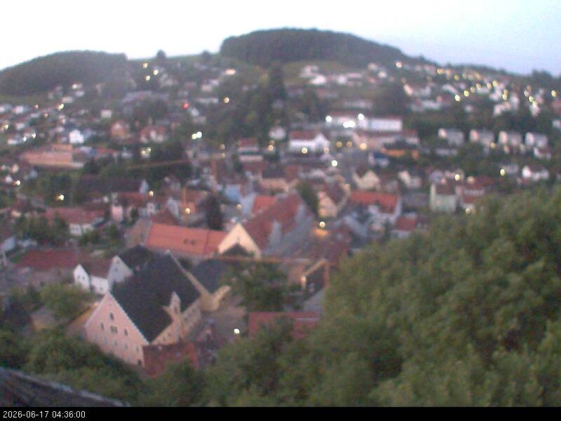 Archiv Foto Webcam Blick auf Falkenstein (Cham)