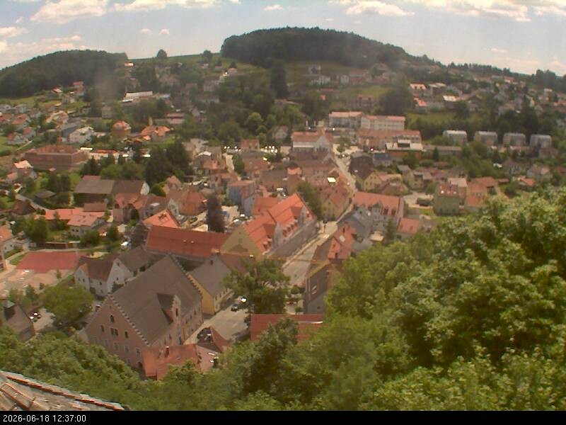 Archived image Webcam Village Falkenstein