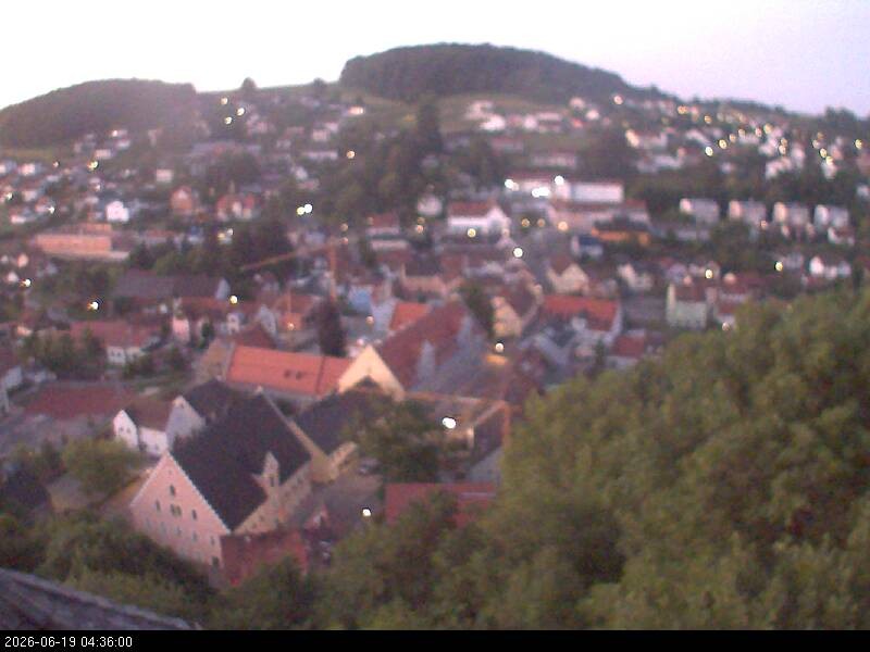 Archiv Foto Webcam Blick auf Falkenstein (Cham)