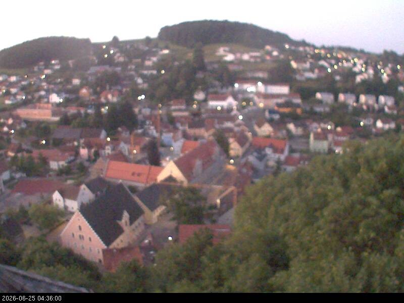Archiv Foto Webcam Blick auf Falkenstein (Cham)