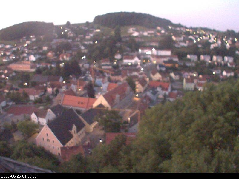 Archiv Foto Webcam Blick auf Falkenstein (Cham)