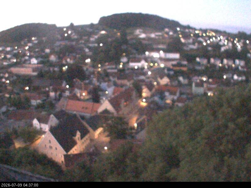 Archiv Foto Webcam Blick auf Falkenstein (Cham)