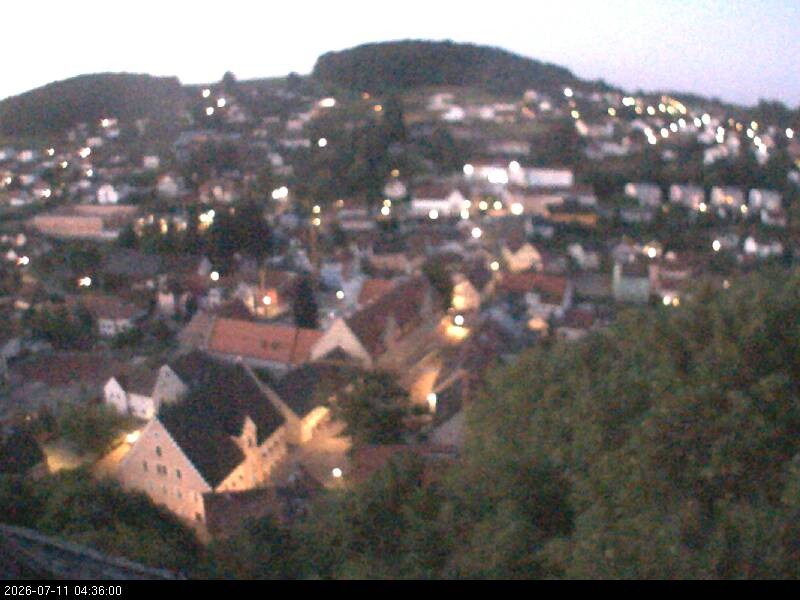 Archiv Foto Webcam Blick auf Falkenstein (Cham)