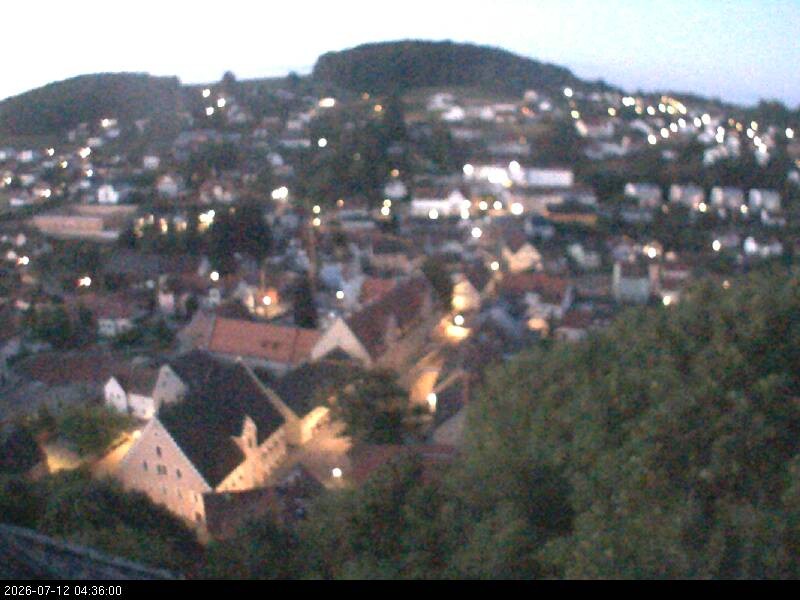 Archiv Foto Webcam Blick auf Falkenstein (Cham)