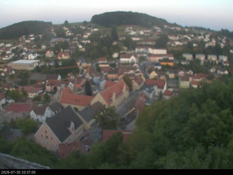 Archiv Foto Webcam Blick auf Falkenstein (Cham)