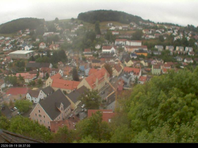 Archiv Foto Webcam Blick auf Falkenstein (Cham)
