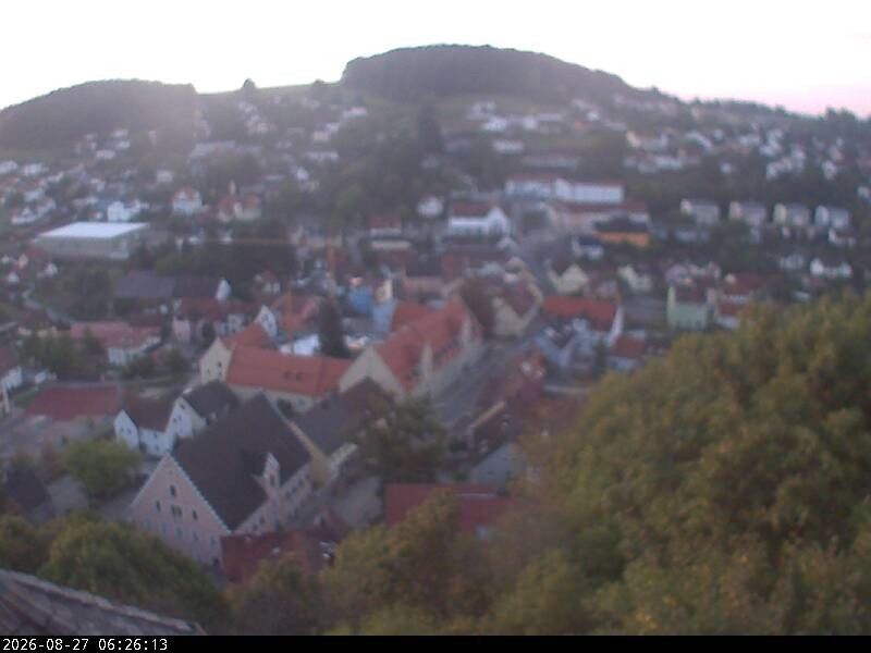 Archiv Foto Webcam Blick auf Falkenstein (Cham)