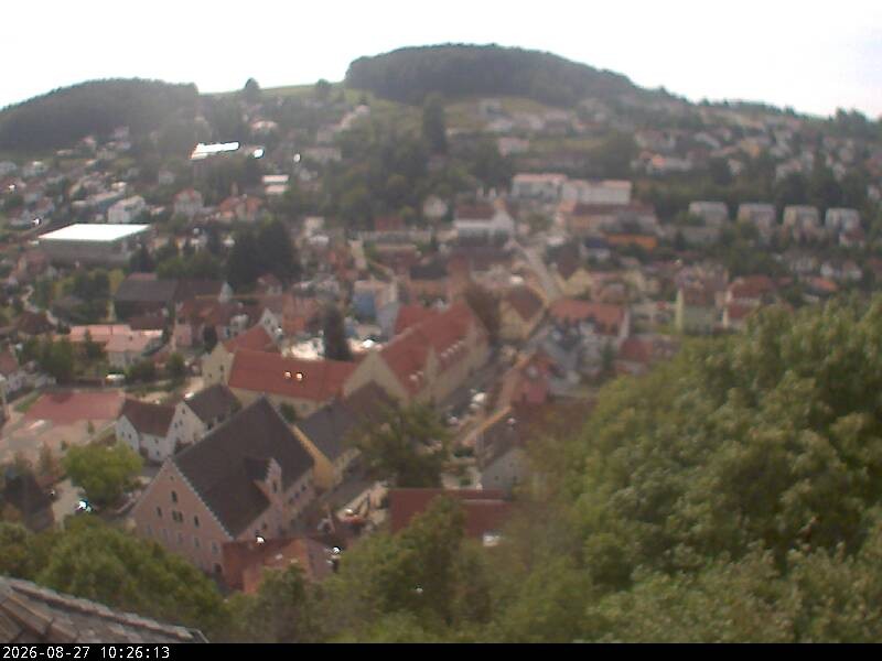 Archiv Foto Webcam Blick auf Falkenstein (Cham)