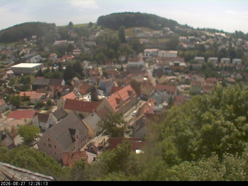 Archiv Foto Webcam Blick auf Falkenstein (Cham)