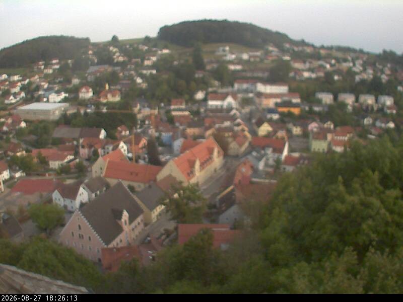 Archiv Foto Webcam Blick auf Falkenstein (Cham)
