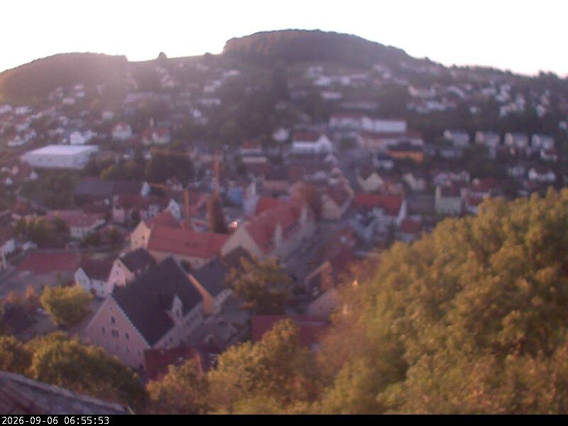 Archiv Foto Webcam Blick auf Falkenstein (Cham)