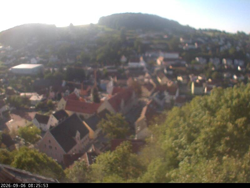 Archiv Foto Webcam Blick auf Falkenstein (Cham)