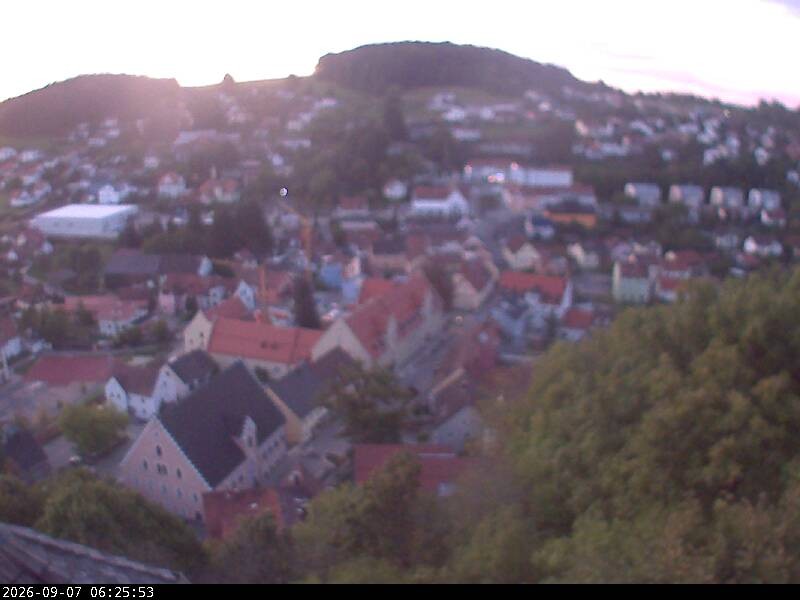 Archiv Foto Webcam Blick auf Falkenstein (Cham)