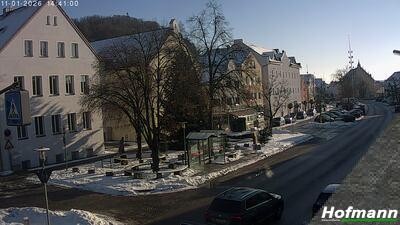Archiv Foto Webcam Bogen in Niederbayern - Stadtplatz