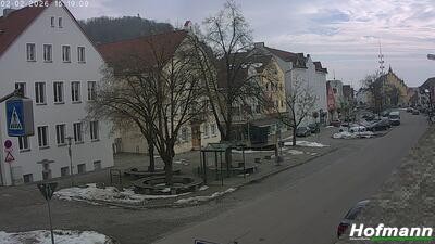 Archiv Foto Webcam Bogen in Niederbayern - Stadtplatz
