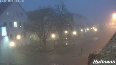 Archived image Webcam Bogen in Lower Bavaria - village square