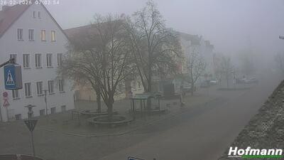 Archived image Webcam Bogen in Lower Bavaria - village square