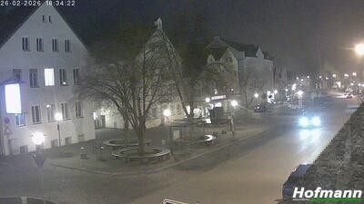 Archived image Webcam Bogen in Lower Bavaria - village square