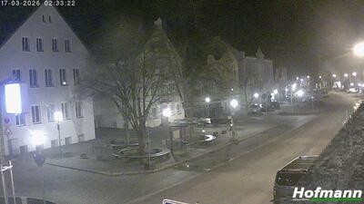 Archived image Webcam Bogen in Lower Bavaria - village square