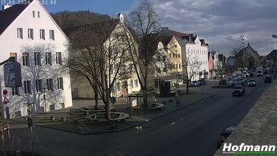 Archiv Foto Webcam Bogen in Niederbayern - Stadtplatz