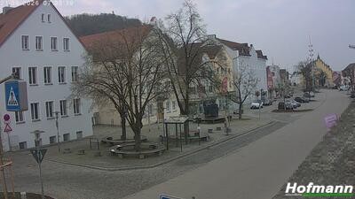 Archiv Foto Webcam Bogen in Niederbayern - Stadtplatz