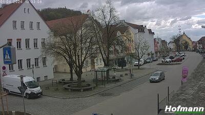 Archiv Foto Webcam Bogen in Niederbayern - Stadtplatz