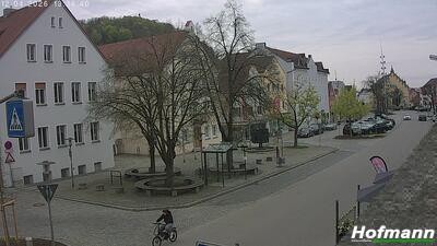 Archiv Foto Webcam Bogen in Niederbayern - Stadtplatz